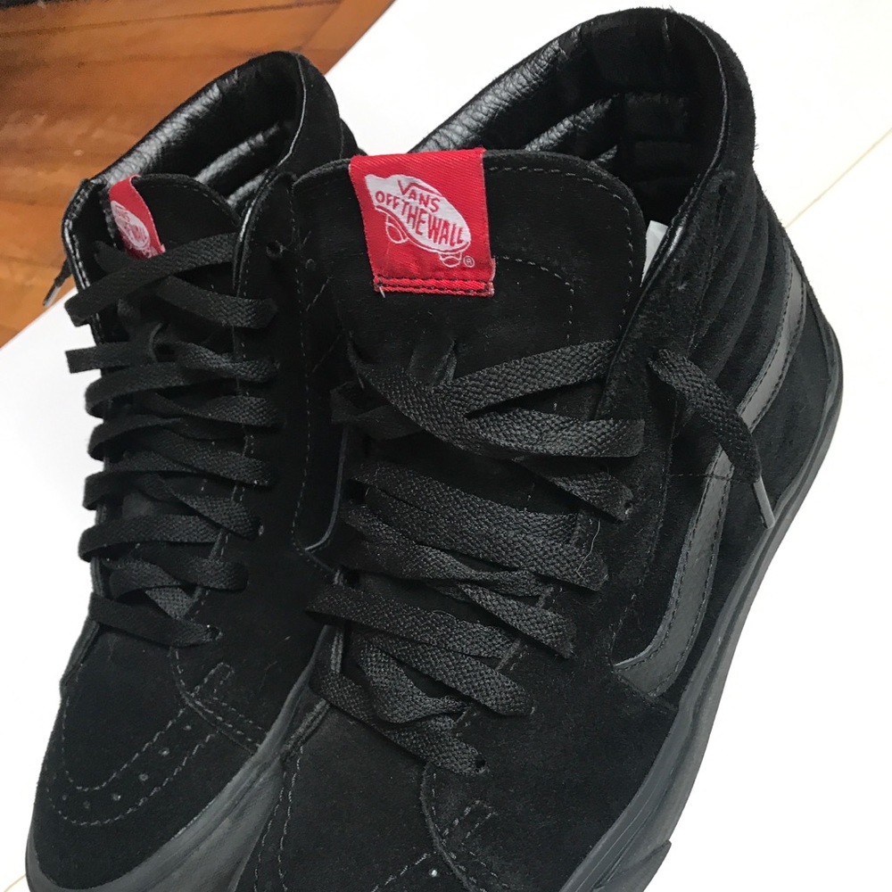 Sk8-HI Black/Black Vans